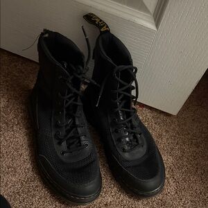 Dr. Martens Black Lace-Up Boots